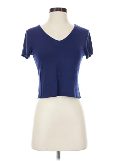Pre-owned Olivia Rae Short Sleeve T-shirt In Blue