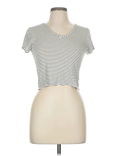 Pre-owned Olivia Rae Short Sleeve T-shirt In White