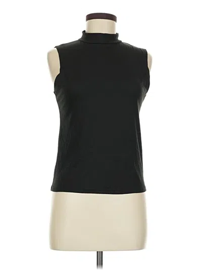 Pre-owned Olivia Rae Sleeveless Blouse In Black
