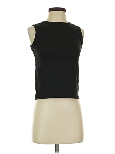 Pre-owned Olivia Rae Sleeveless T-shirt In Black