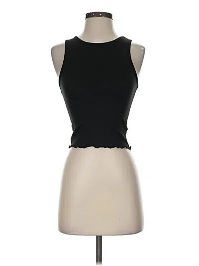 Pre-owned Olivia Rae Sleeveless T-shirt In Black