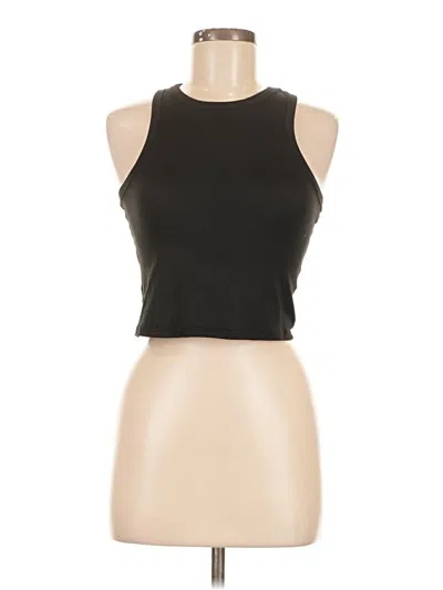 Pre-owned Olivia Rae Tank Top Black Halter Neckline Tops
