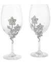 Olivia Riegel 2pc Flora Stemware Set