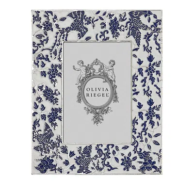 Olivia Riegel Blue & White Imperial Phoenix Frame, 5 X 7