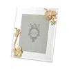 Olivia Riegel Botanica Gold & Crystal Frame In Gold