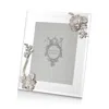 Olivia Riegel Botanica Silver & Crystal Frame In Silver