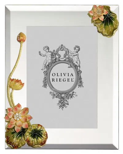 Olivia Riegel Botanica Lotus 5 X 7 Frame In Multi