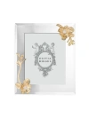 Olivia Riegel Botanica Silver & Crystal Frame In Gold
