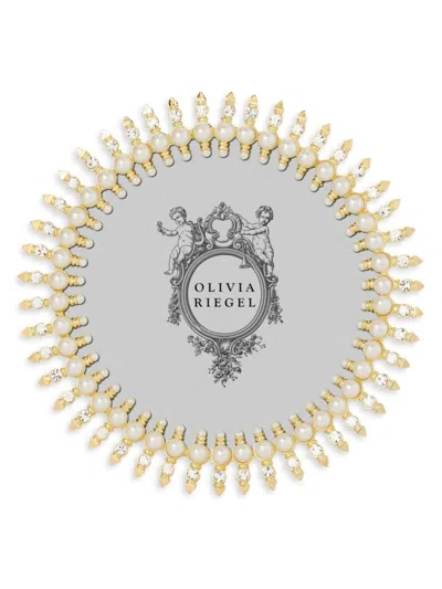 Olivia Riegel Classic Elegance Pearl Jubilee Picture Frame In Gold