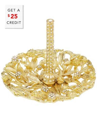 Olivia Riegel Cornelia Ring Holder With $25 Credit In Gold