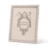 Olivia Riegel Crystal & Pearl Frame, 8 X 10 In Silver