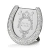 Olivia Riegel Crystal Horseshoe Frame, 3.5 X 3.5 In Metallic