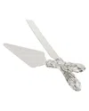Olivia Riegel Dessert Serving Set In Silver