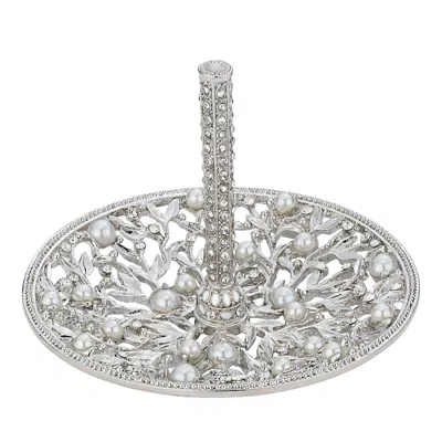 Olivia Riegel Eleanor Silver Tone Ring Holder