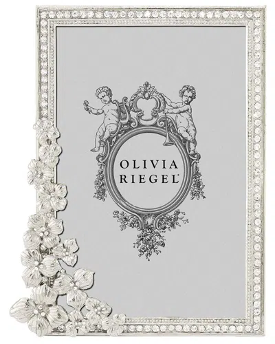 Olivia Riegel Evelyn 4x6 Photo Frame In Silver