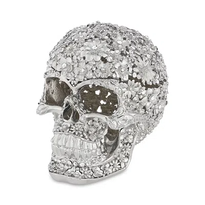 Olivia Riegel Everleigh Skull Box In Silver