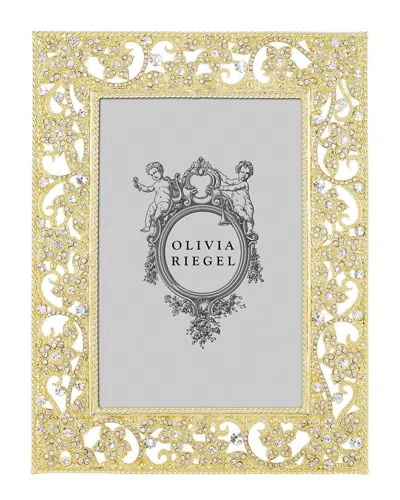 Olivia Riegel Flora 4x6 Frame In Gold