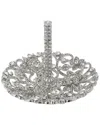 Olivia Riegel Flora Ring Holder In Silver