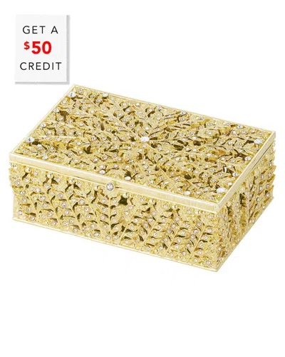 Olivia Riegel Florence Box With $50 Credit In Gold