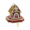 Olivia Riegel Gingerbread House Pewter Stocking Holder In Gingerbread