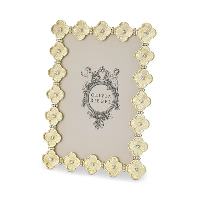 Olivia Riegel Gold Clover Picture Frame, 4 X 6