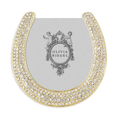 Olivia Riegel Gold Horseshoe Frame, 3.5