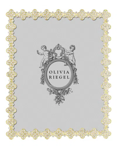 Olivia Riegel Gold Princess 8 X 10 Frame In White