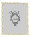 Olivia Riegel Gold Princess 8 X 10 Frame In White