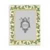 Olivia Riegel Gold Tone Ivy Frame, 5 X 7 In Green