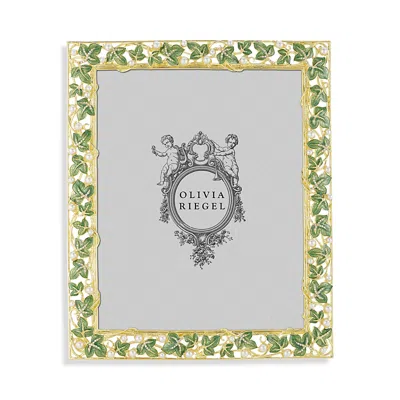 Olivia Riegel Gold Tone Ivy Frame, 8 X 10 In Green/gold