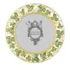 Olivia Riegel Gold Tone Ivy Round Frame, 4.5 In Multi