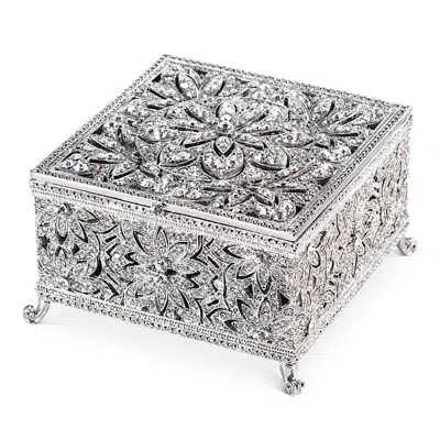 Olivia Riegel Large Windsor Box In Metallic