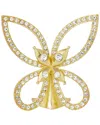 Olivia Riegel Papillon Figurine With Crystals In Multi