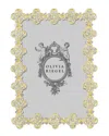 Olivia Riegel Pave Clover 4x6 Photo Frame In Gold