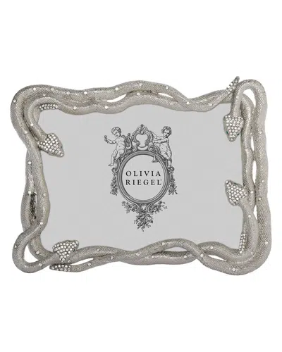 Olivia Riegel Serpentina 5x7 Photo Frame In Silver