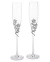Olivia Riegel Set Of 2 Flora Flutes