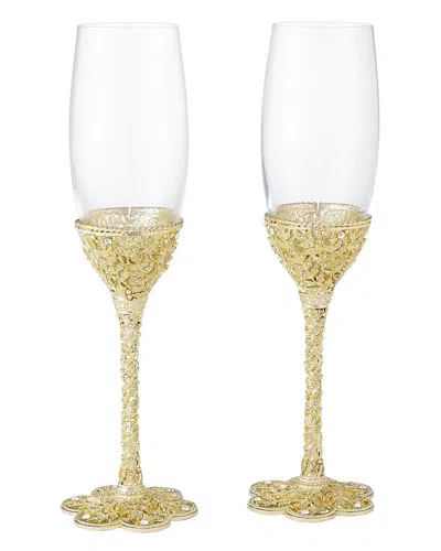 OLIVIA RIEGEL OLIVIA RIEGEL SET OF 2 FLORENCE FLUTES