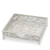 Olivia Riegel Silver Isadora Cocktail Napkin Holder In Silver