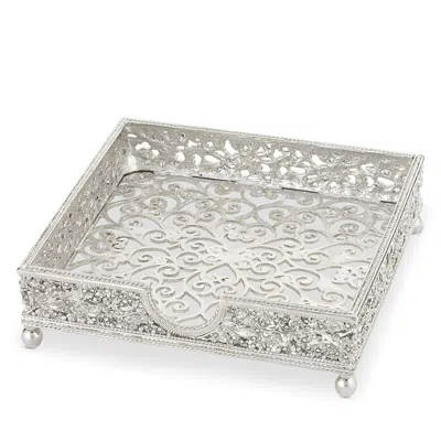 Olivia Riegel Silver Isadora Cocktail Napkin Holder