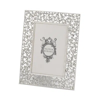 Olivia Riegel Silver Isadora Frame, 4 X 6