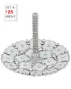 Olivia Riegel White Enamel Clover Ring Holder With $25 Credit In White