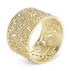 Olivia Riegel Windsor Napkin Rings, Set Of 4 In Gold