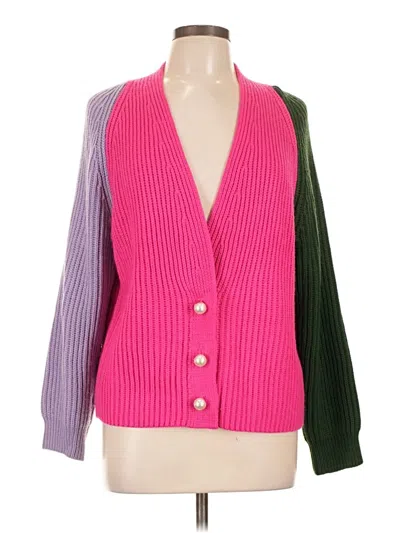 Pre-owned Olivia Rubin Cardigan Sweater In Pink