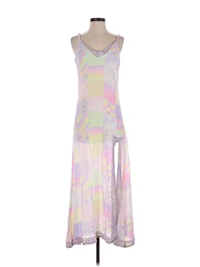 Pre-owned Olivia Rubin Casual Dress In Silver