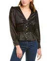 Olivia Rubin Primrose Top In Black