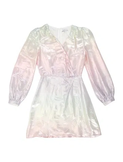 Pre-owned Olivia Rubin Silk Mini Dress In Pink
