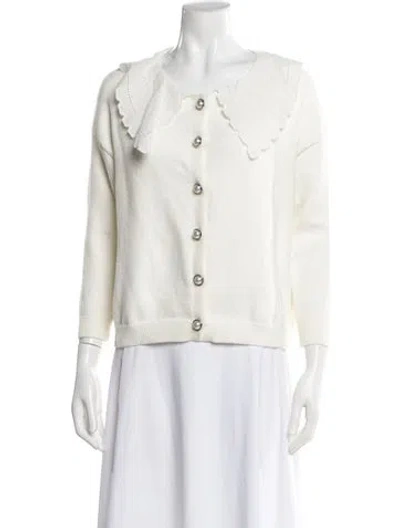 Pre-owned Olivia Rubin Sweater In White