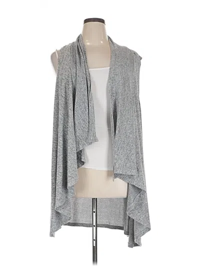 Pre-owned Olivia Sky Kimono In Gray