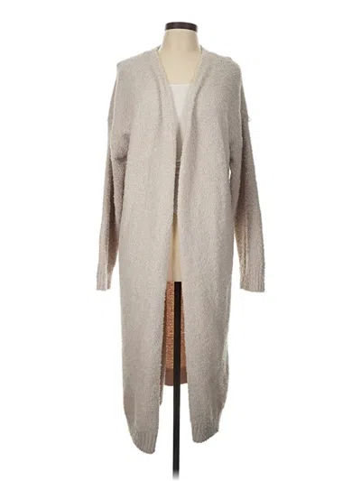 Pre-owned Olivia Sky Kimono In Gray