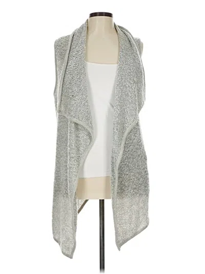 Pre-owned Olivia Sky Kimono In Silver